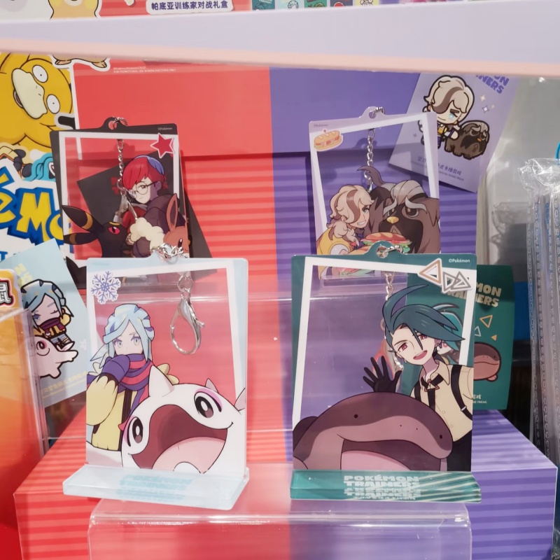 Party Games Cards - Set Kartu Foto Pelatih PokéMon Paldea,
