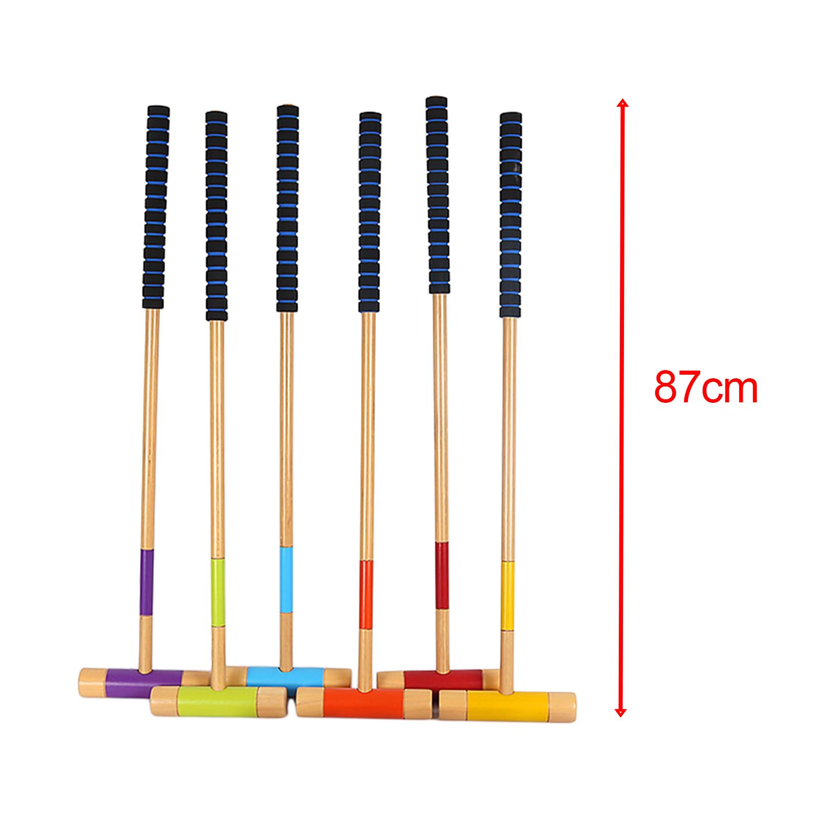 Croquet Set Lawn - 6 Buah Set Kroket untuk Enam