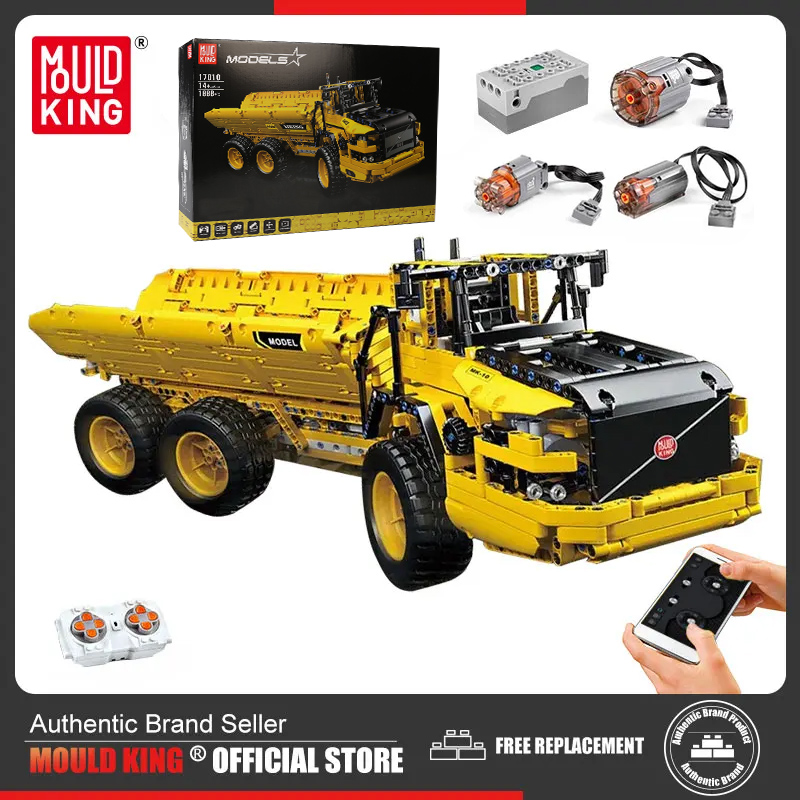 Lego Set Technic - MOULD KING 17010 Mainan Kendaraan Teknik