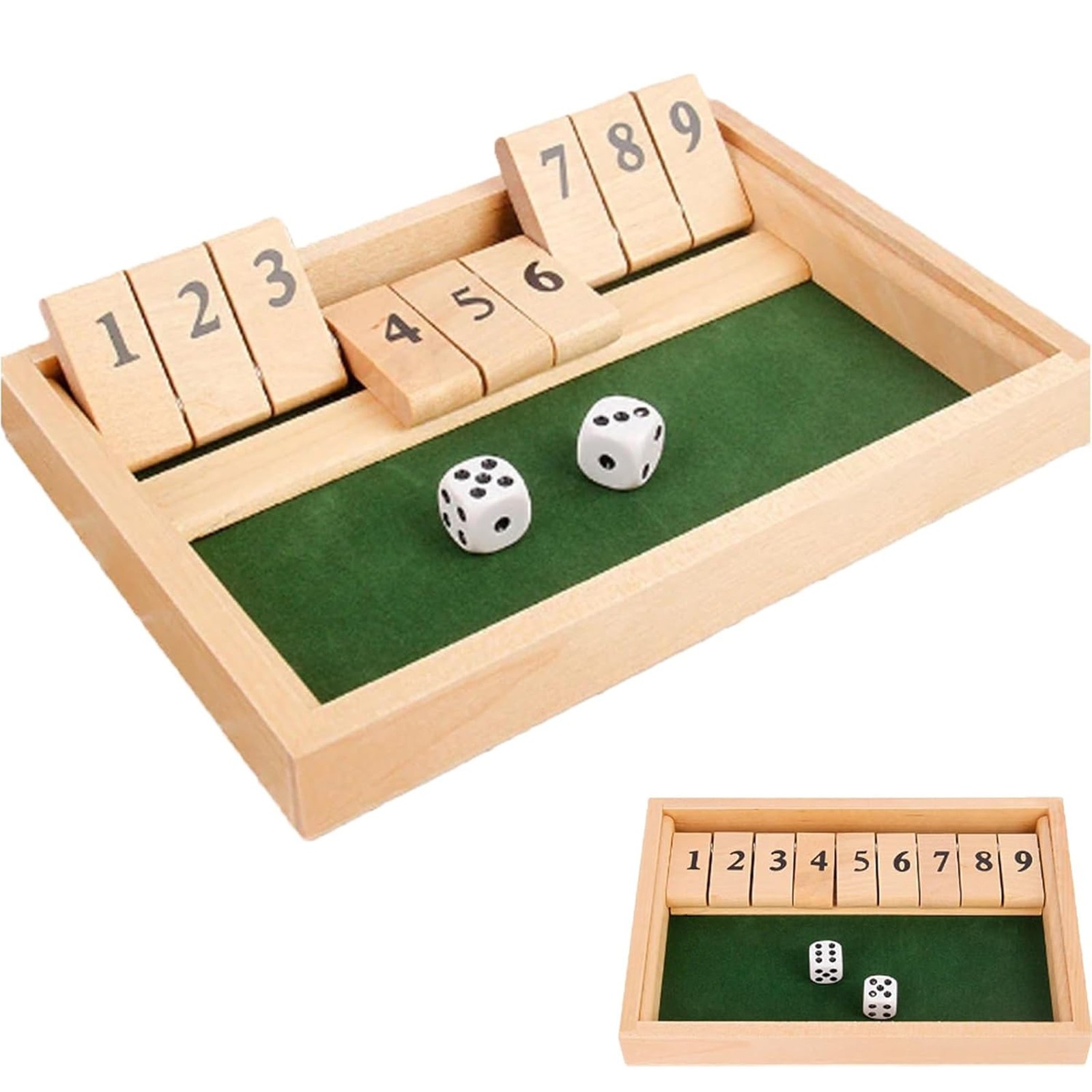 Party Games Adults Drinking - Permainan Papan Shut The Box Deluxe
