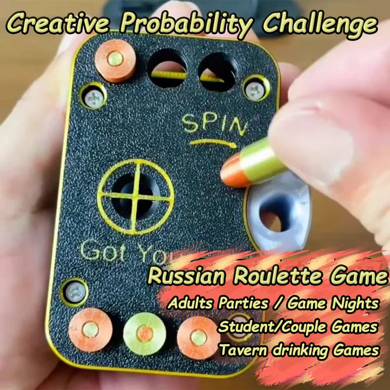 Party Games Adults Drinking - Permainan Roulette Tantangan Probabilitas Rusia 2025,