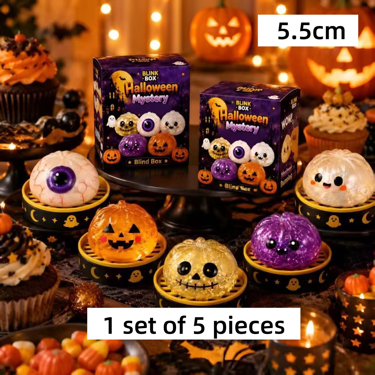 Party Games Shop - Mainan Pereda Stres Bentuk Hantu Halloween