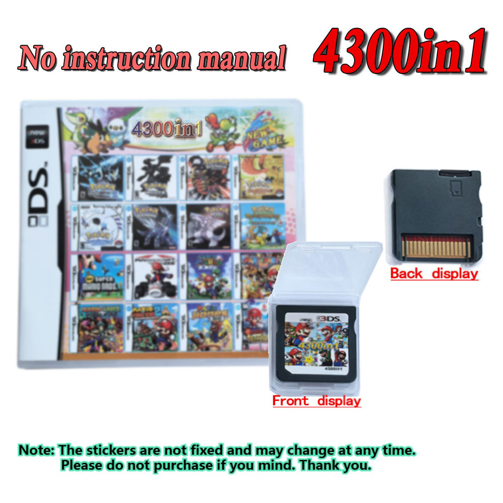 Party Games Console - 4300 in 1 Kompilasi DS NDS