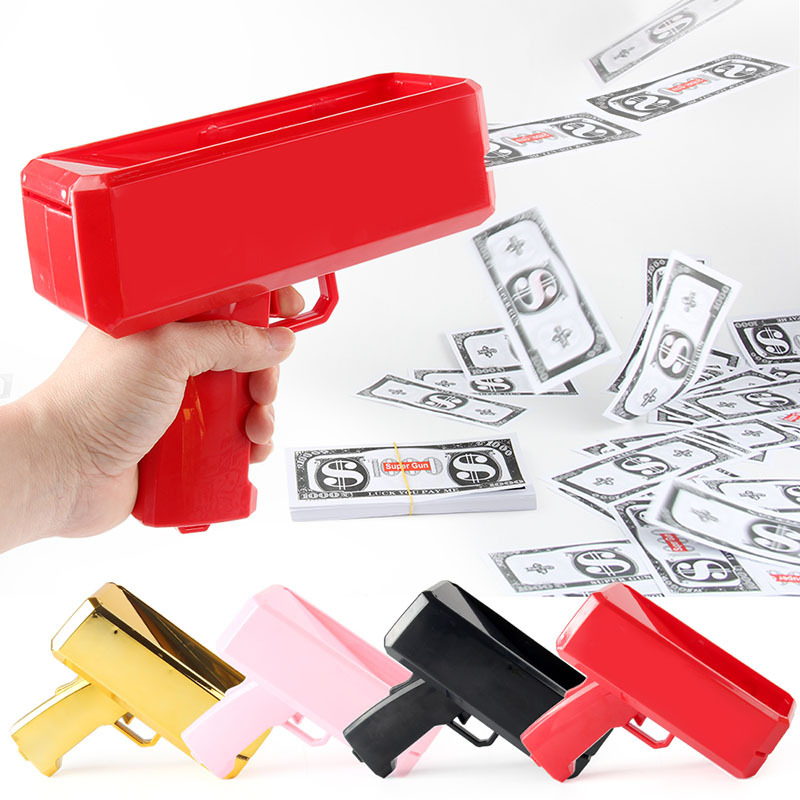 Party Games Console - 1 Set penembak uang genggam untuk