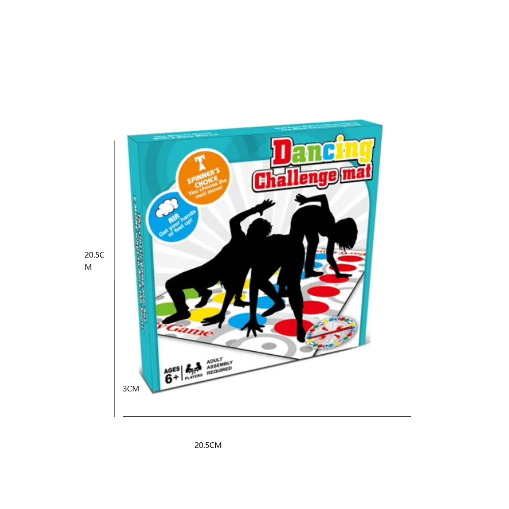 Party Games For 3 People - Permainan Twister Terlaris, Tikar Keseimbangan Klasik