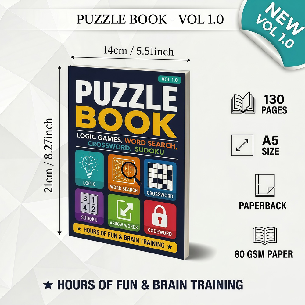 Buku Puzzle—Permainan Logika,  - Party Games New Year ulasan dan harga