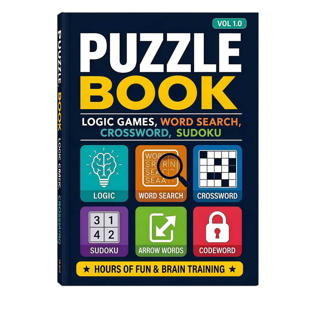 Buku Puzzle—Permainan Logika,  - Party Games New Year ulasan dan harga