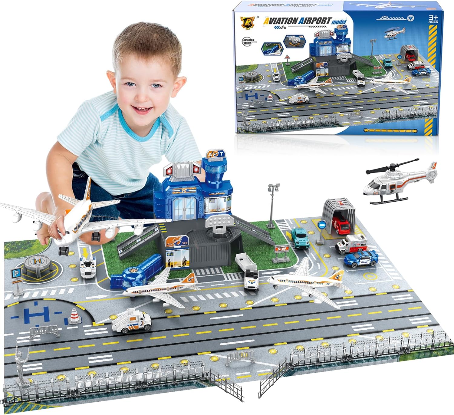 Set Mainan Pemandangan Bandara - Party Games New Year ulasan dan harga
