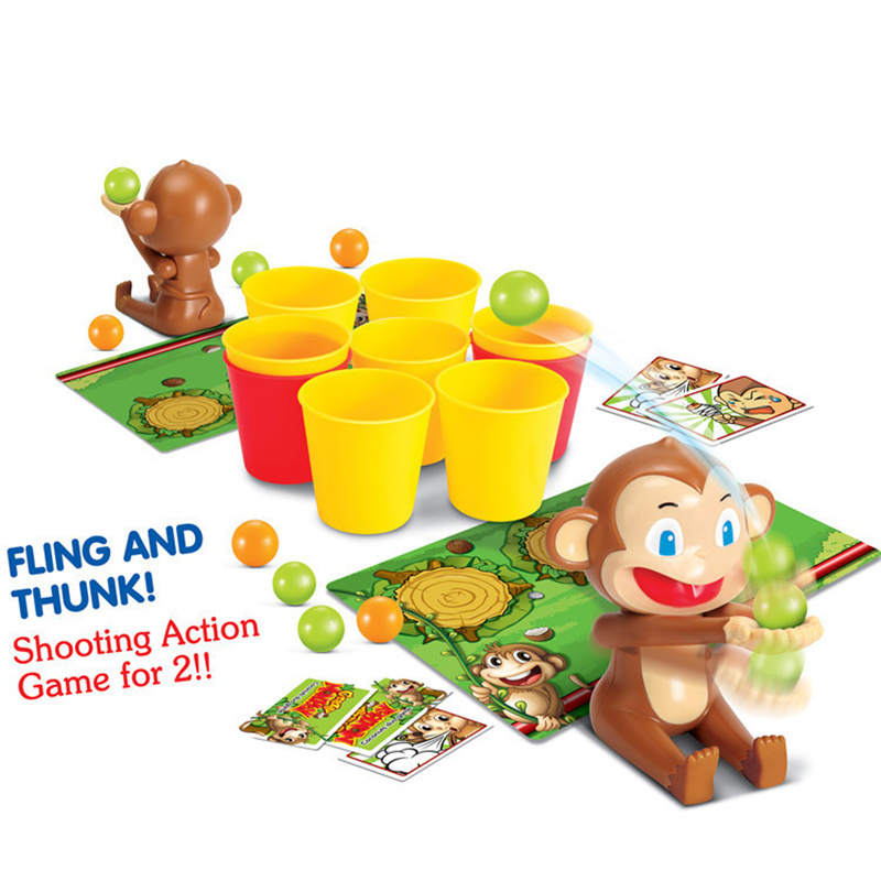 Mainan papan pesta monyet gila - Party Games For 3 People ulasan dan harga