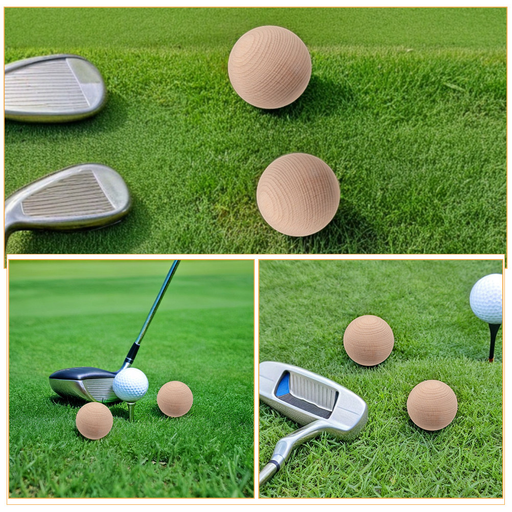 Bola Kriket Kayu, 6 Buah, Terb - Croquet Set Lawn ulasan dan harga