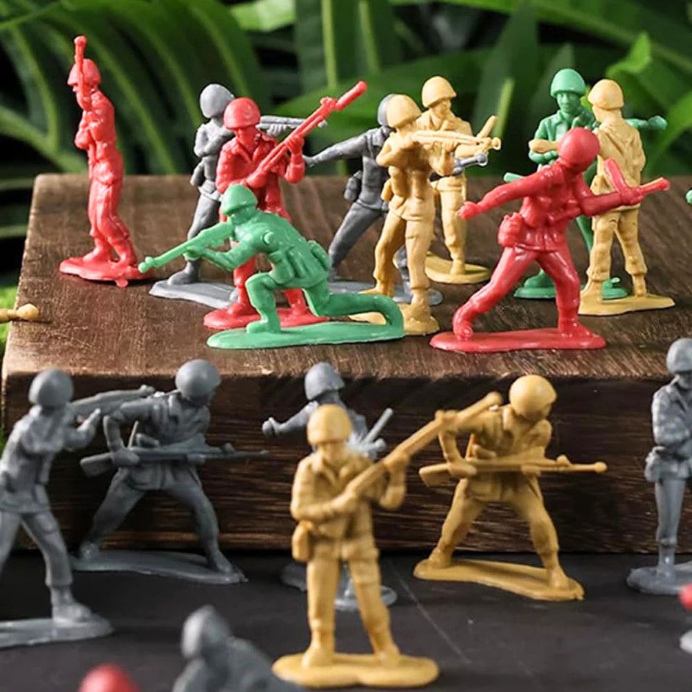 20 Buah Patung Tentara Mini Mu - Party Games Mini ulasan dan harga