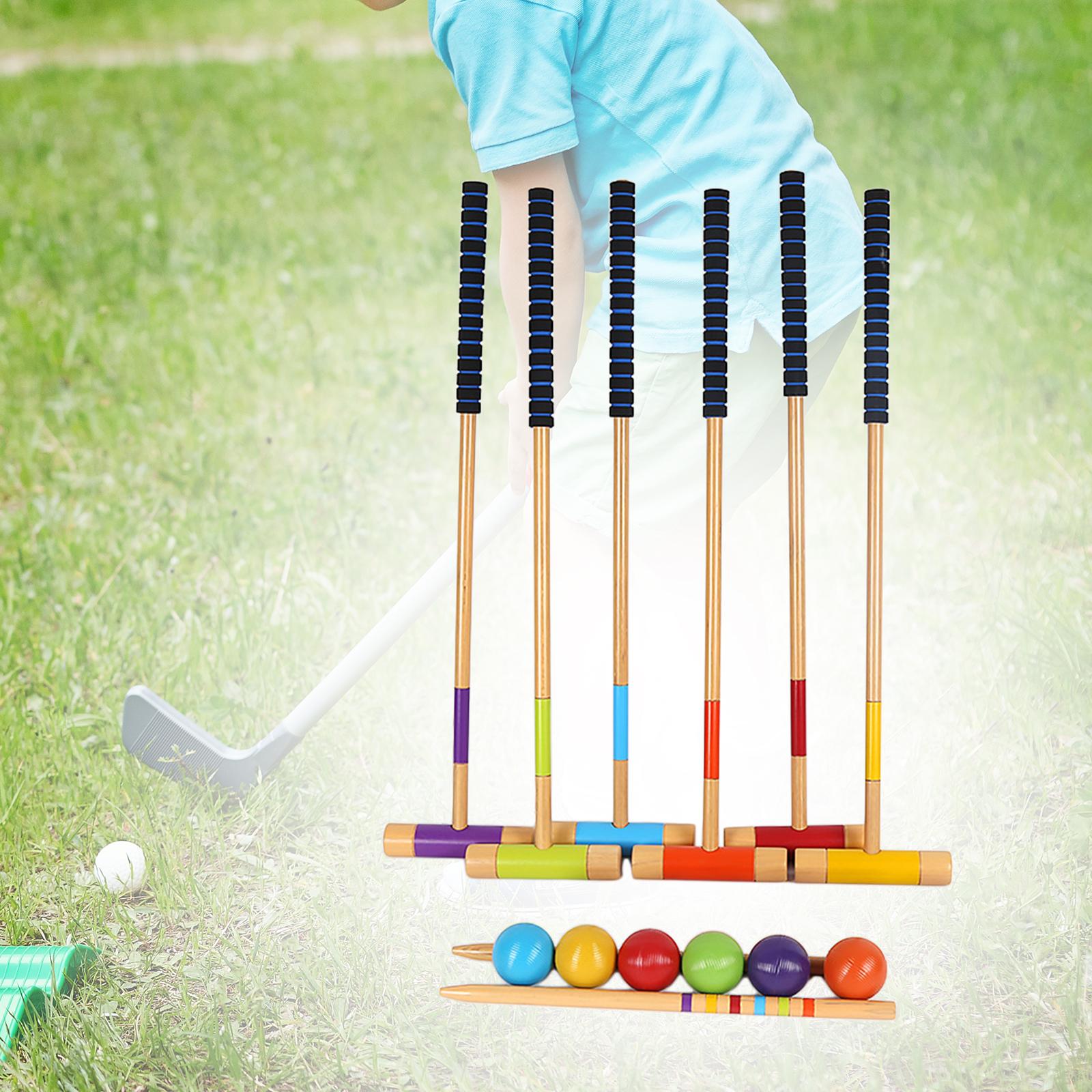 6 Buah Set Kroket untuk Enam P - Croquet Set Lawn ulasan dan harga