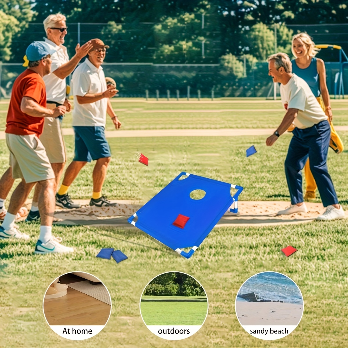Set Permainan Termasuk 6 Kanto - Cornhole Board Set ulasan dan harga