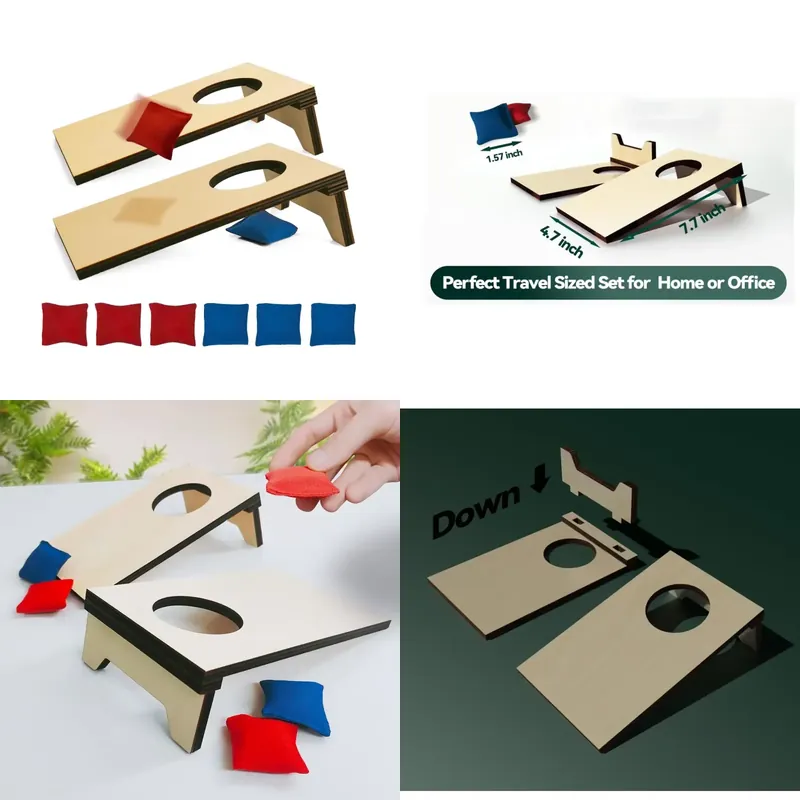 Set Permainan Melempar Kantong - Cornhole Board Set ulasan dan harga