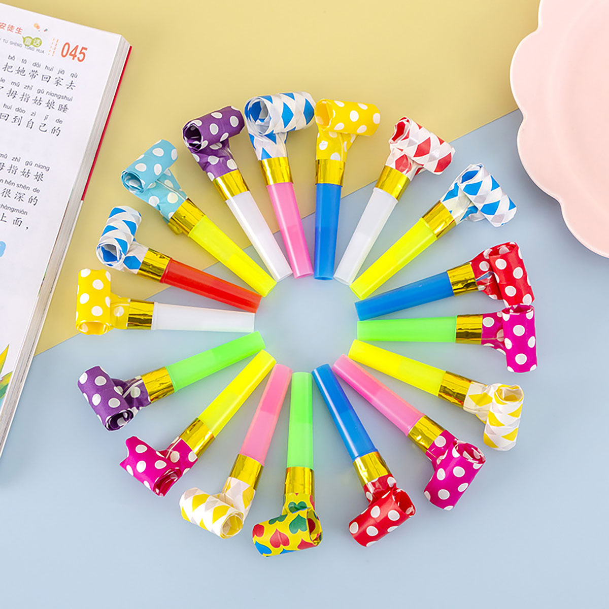 30 buah mainan peluit warna-wa - Party Games Graduation ulasan dan harga