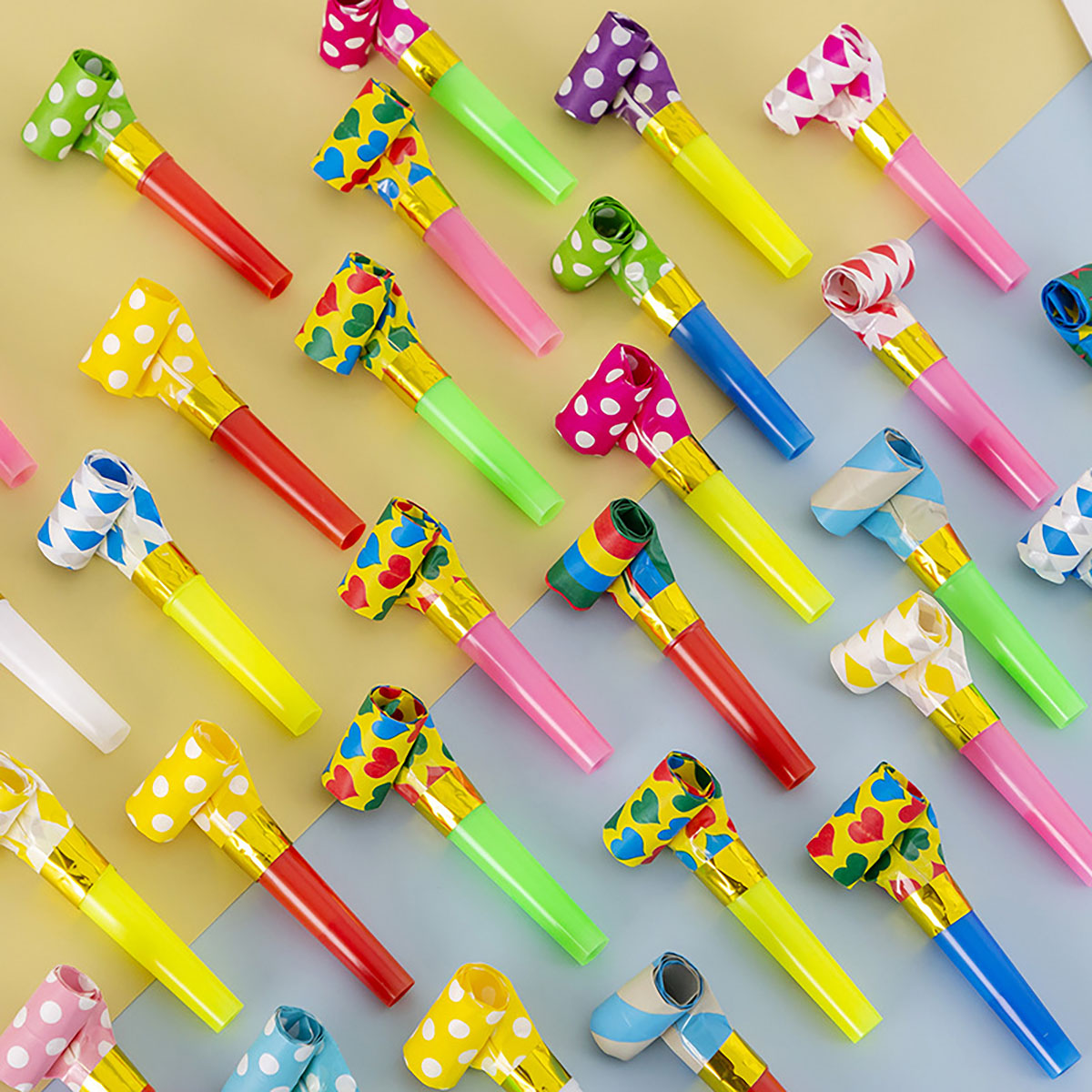 30 buah mainan peluit warna-wa - Party Games Graduation ulasan dan harga