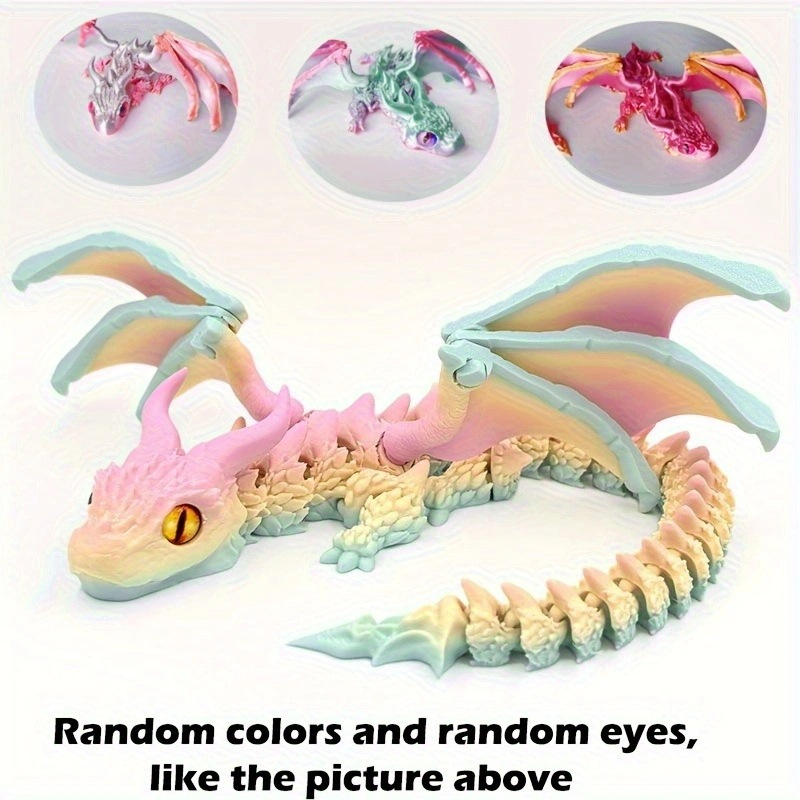 Model Naga Wyvern 3D dengan Sa - Party Games Shop ulasan dan harga