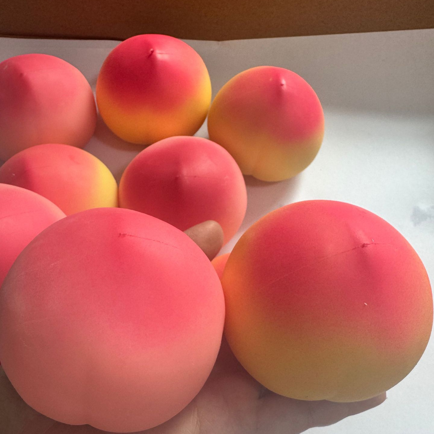 Mainan Squishy Buah Persik Ber - Party Games Shop ulasan dan harga