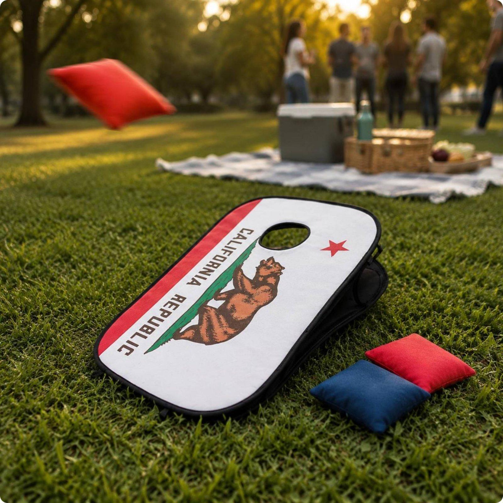 Set Papan Cornhole Lipat untuk - Cornhole Board Set ulasan dan harga