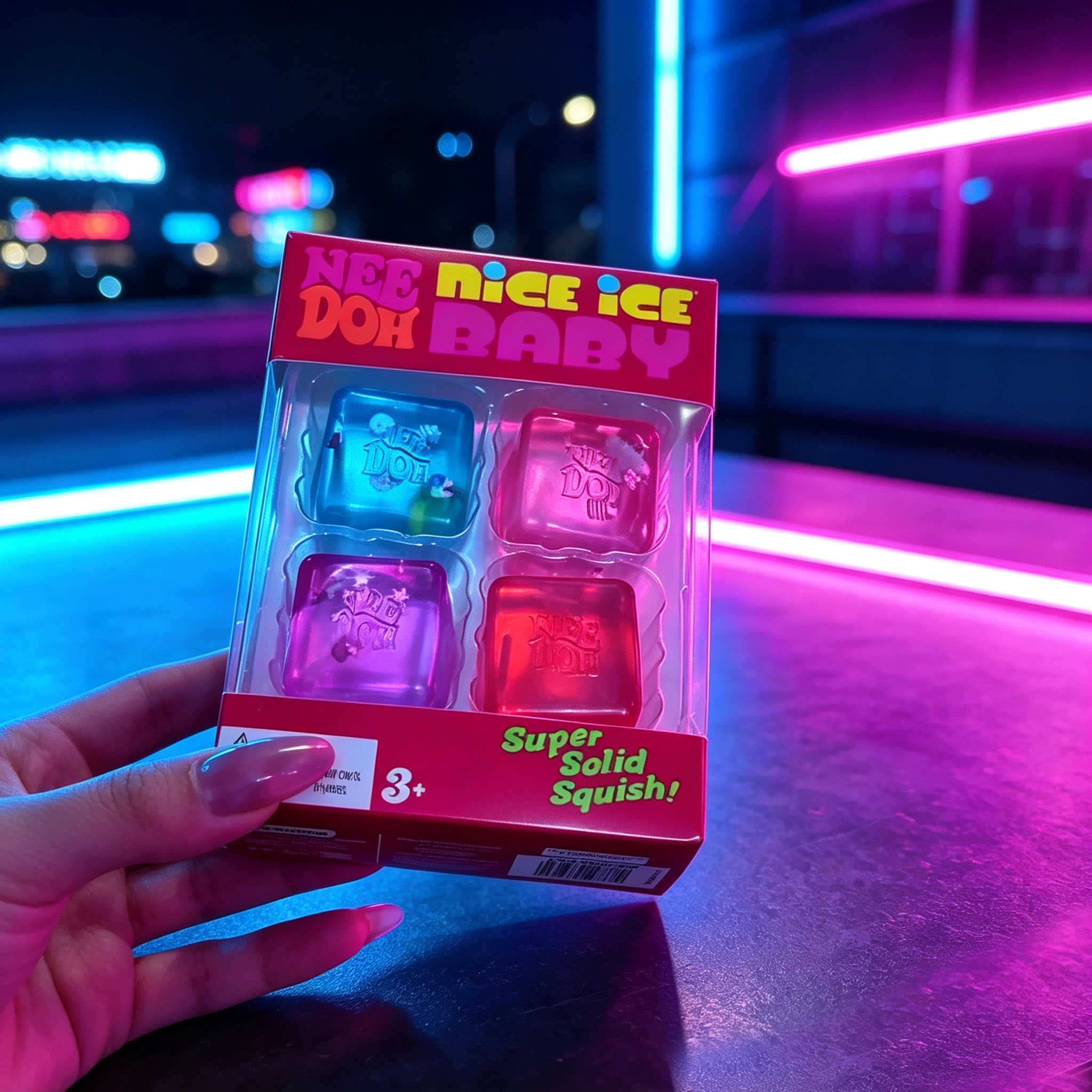 Needoh Teenie Nice ice cube sl - Party Games Mini ulasan dan harga