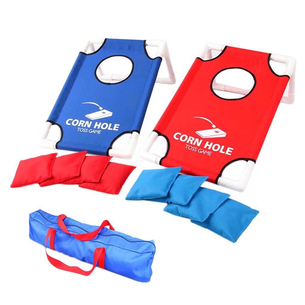 Set Permainan Cornhole Portabe - Cornhole Board Set ulasan dan harga