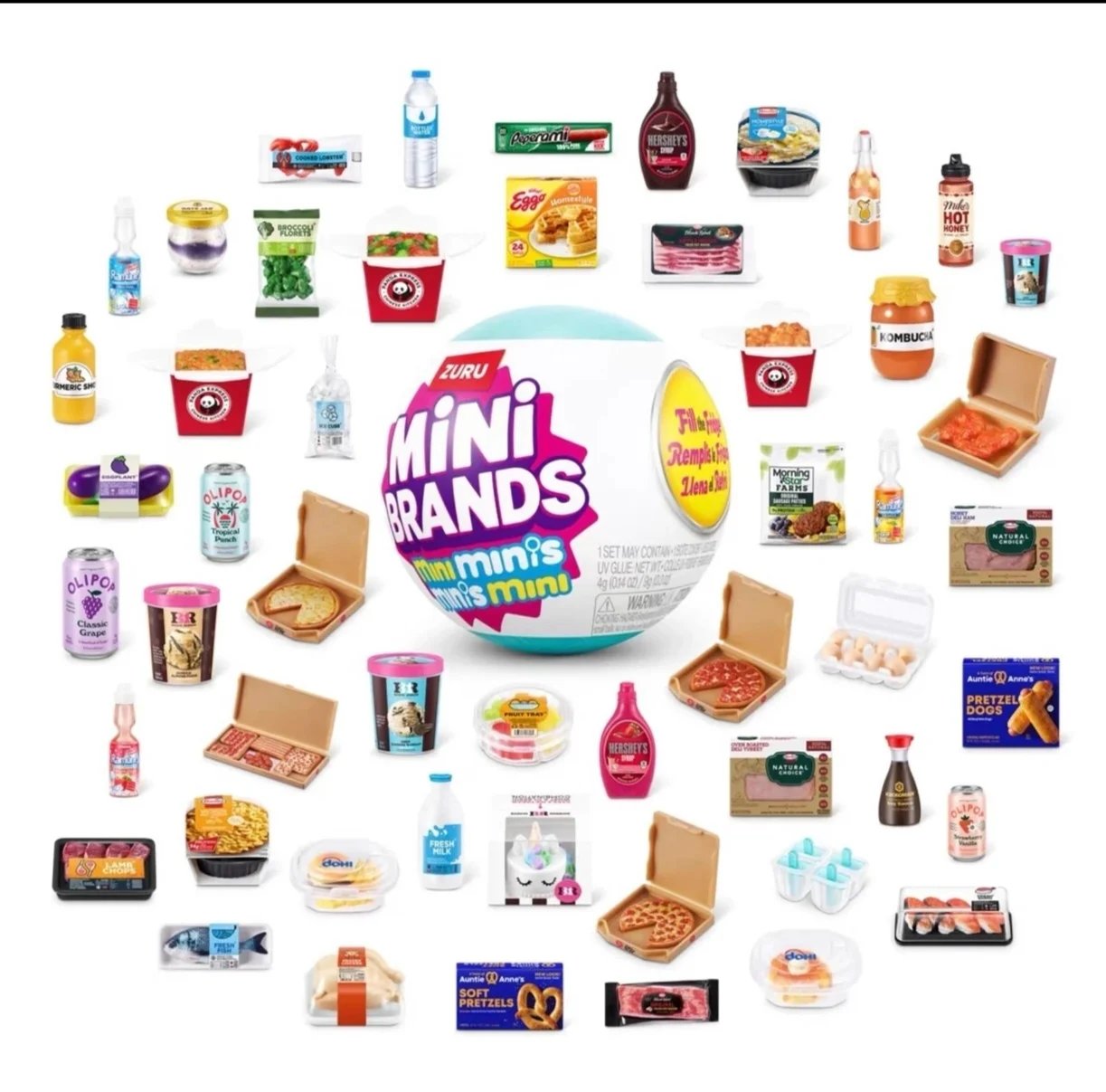 5x Bola Kejutan Mini Brands Mi - Party Games Mini ulasan dan harga