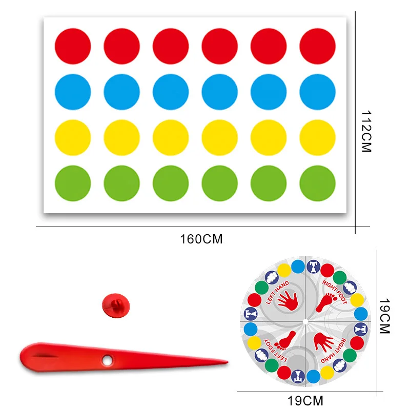 Permainan Twister Terlaris, Ti - Party Games For 3 People ulasan dan harga